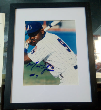 Marquis Grissom Signed Montreal Expos 8 x 10 Photo