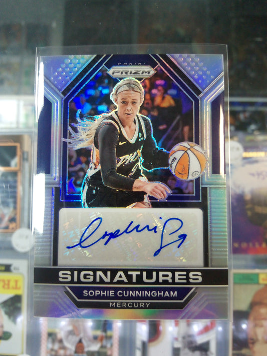 2023 Panini Prizm WNBA * Sophie Cunningham * Auto Silver #SG-SCN