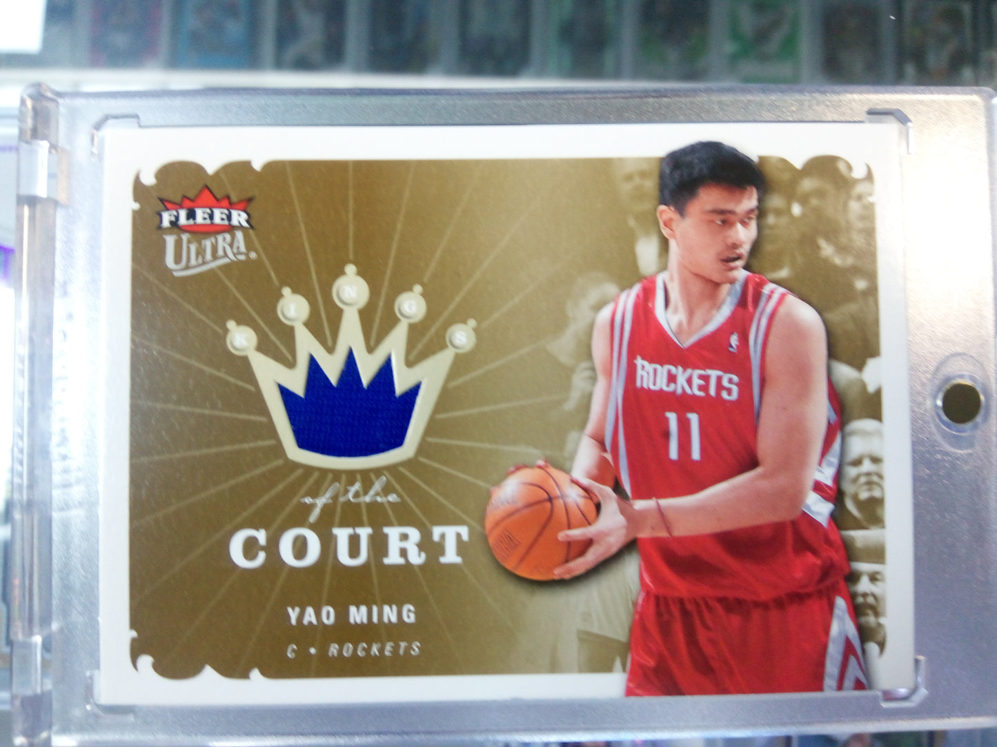 2006-07 Fleer Ultra * Yao Ming * Kings Of The Court Jersey #KK-YM