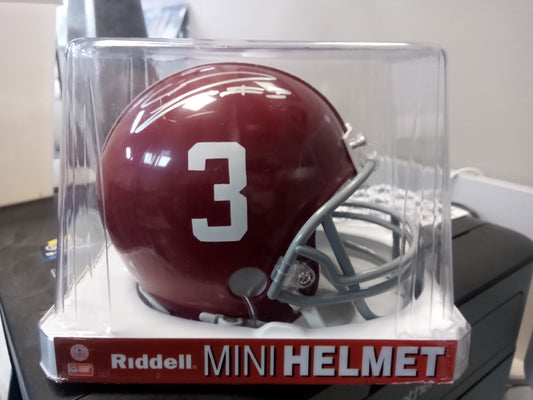 Calvin Ridley Signed Alabama Crimson Tide Mini Helmet * Beckett