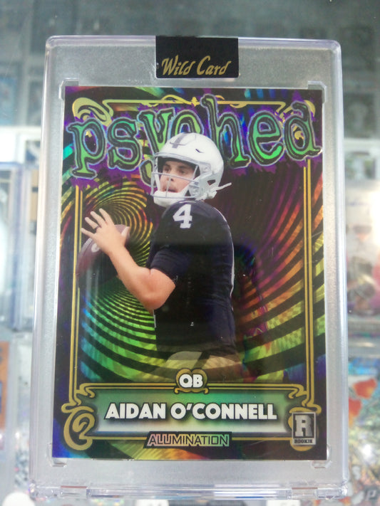 2023 Wild Card Alumination * Aidan O'Connell * #58/75 Rookie #AP-AO