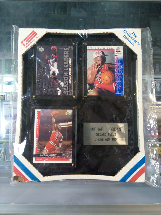 1993 Collector's Edition * Michael Jordan * 3 Time NBA MVP Plaque