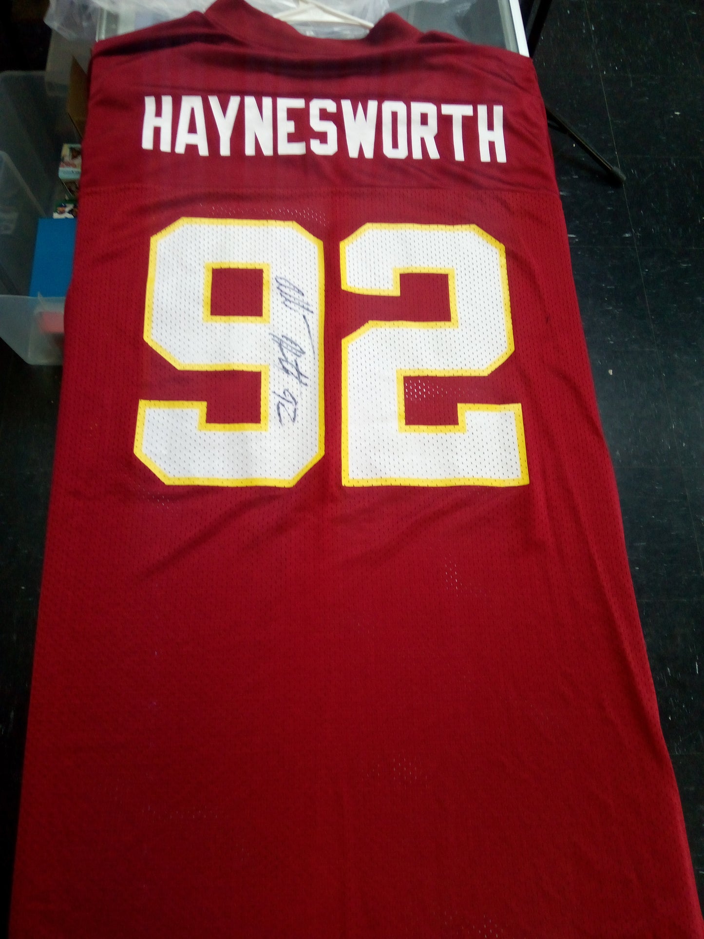 Albert Haynesworth Signed Washington Redskins Jersey