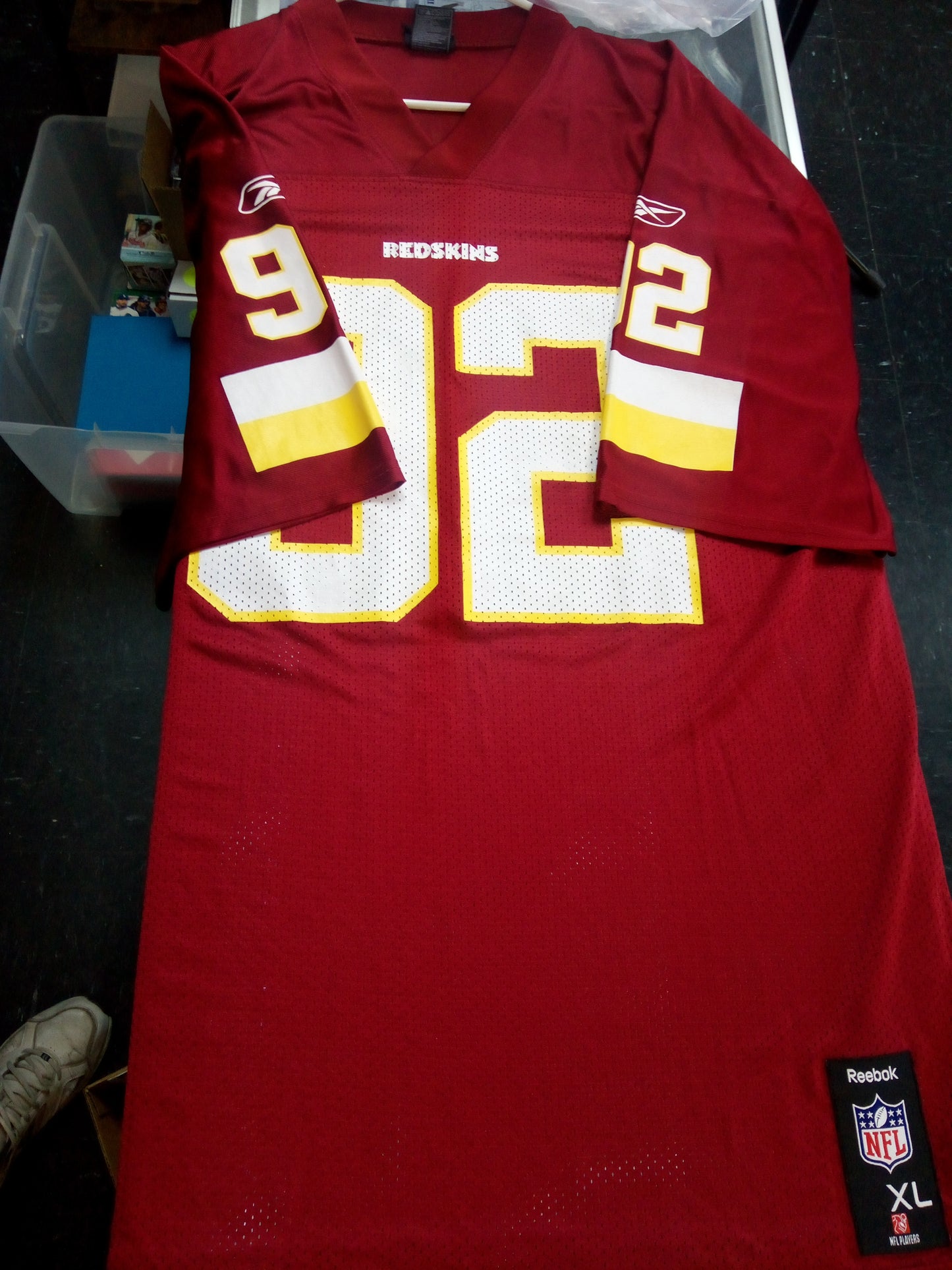 Albert Haynesworth Signed Washington Redskins Jersey