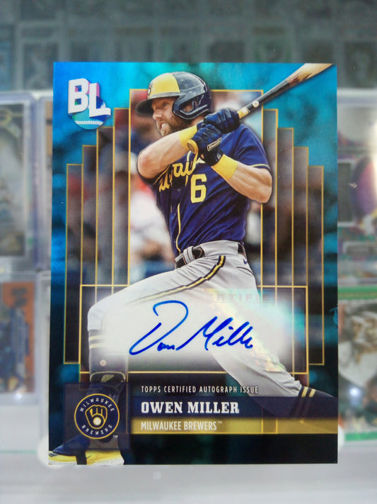 2024 Topps Big League * Owen Miller * Auto #BLA-OM