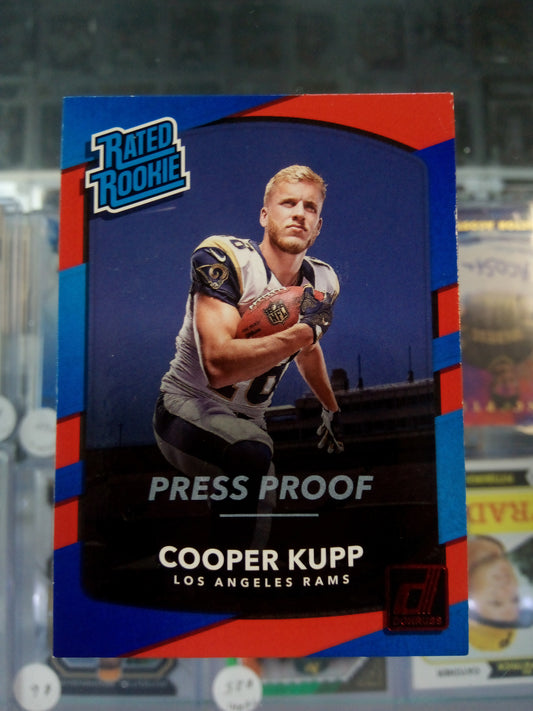 2017 Panini Donruss * Cooper Kupp * Red Press Proof Rated Rookie #329