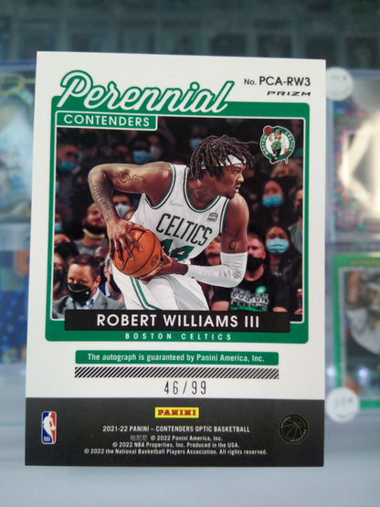 2021-22 Contenders Optic * Robert Williams * #46/99 Perennial Contenders #PCA-RW3