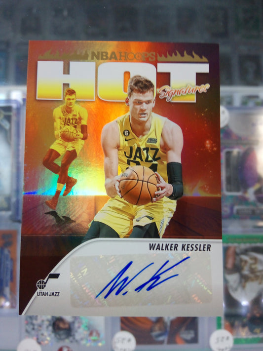 2023-24 Panini Hoops * Walker Kessler * Hot Signatures #HS-KES