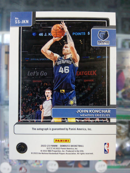 2022-23 Panini Donruss * John Konchar * Signature Series Auto #SS-JKN