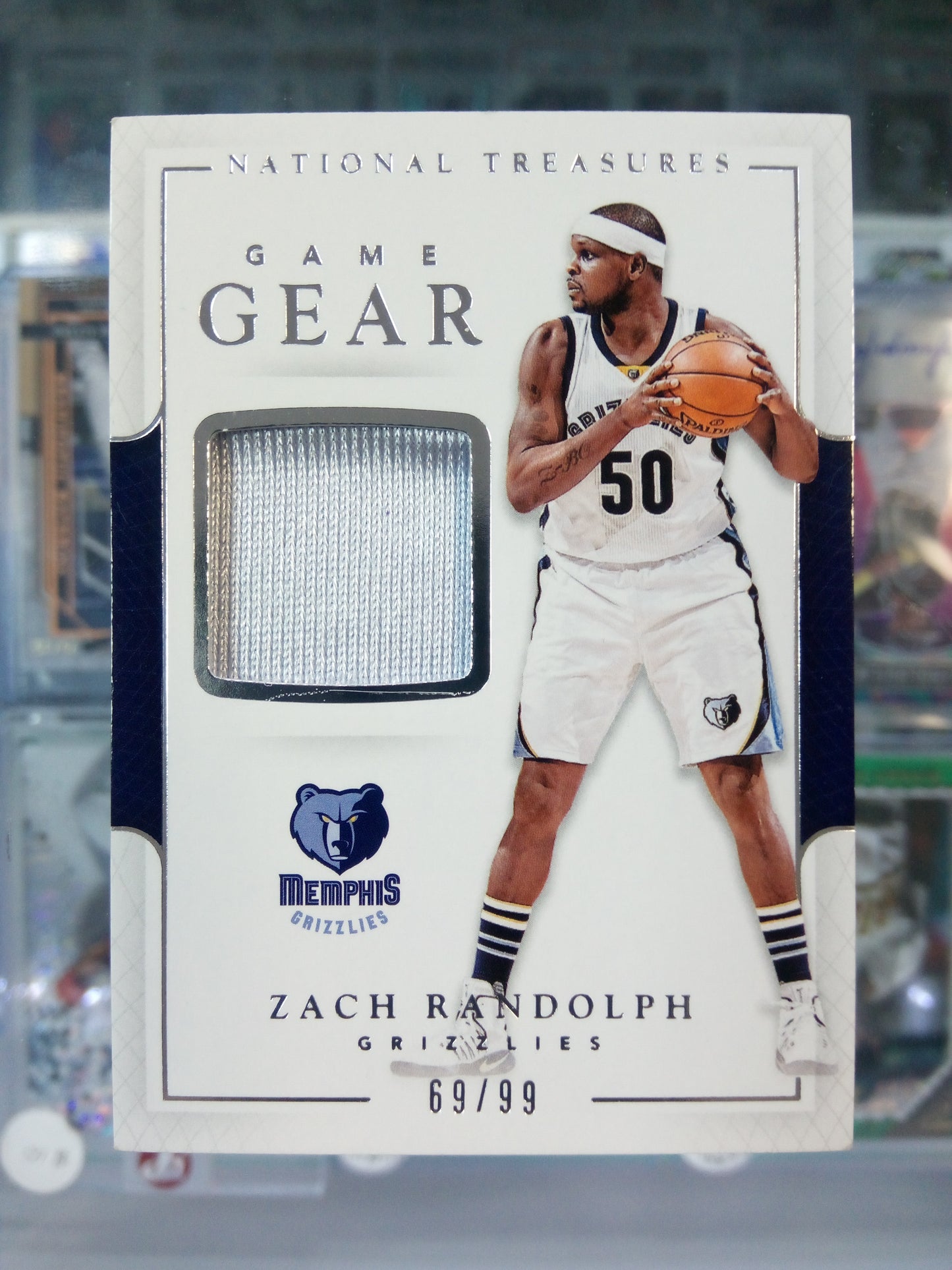 2016-17 Panini National Treasures * Zach Randolph * #69/99 Game Gear #28