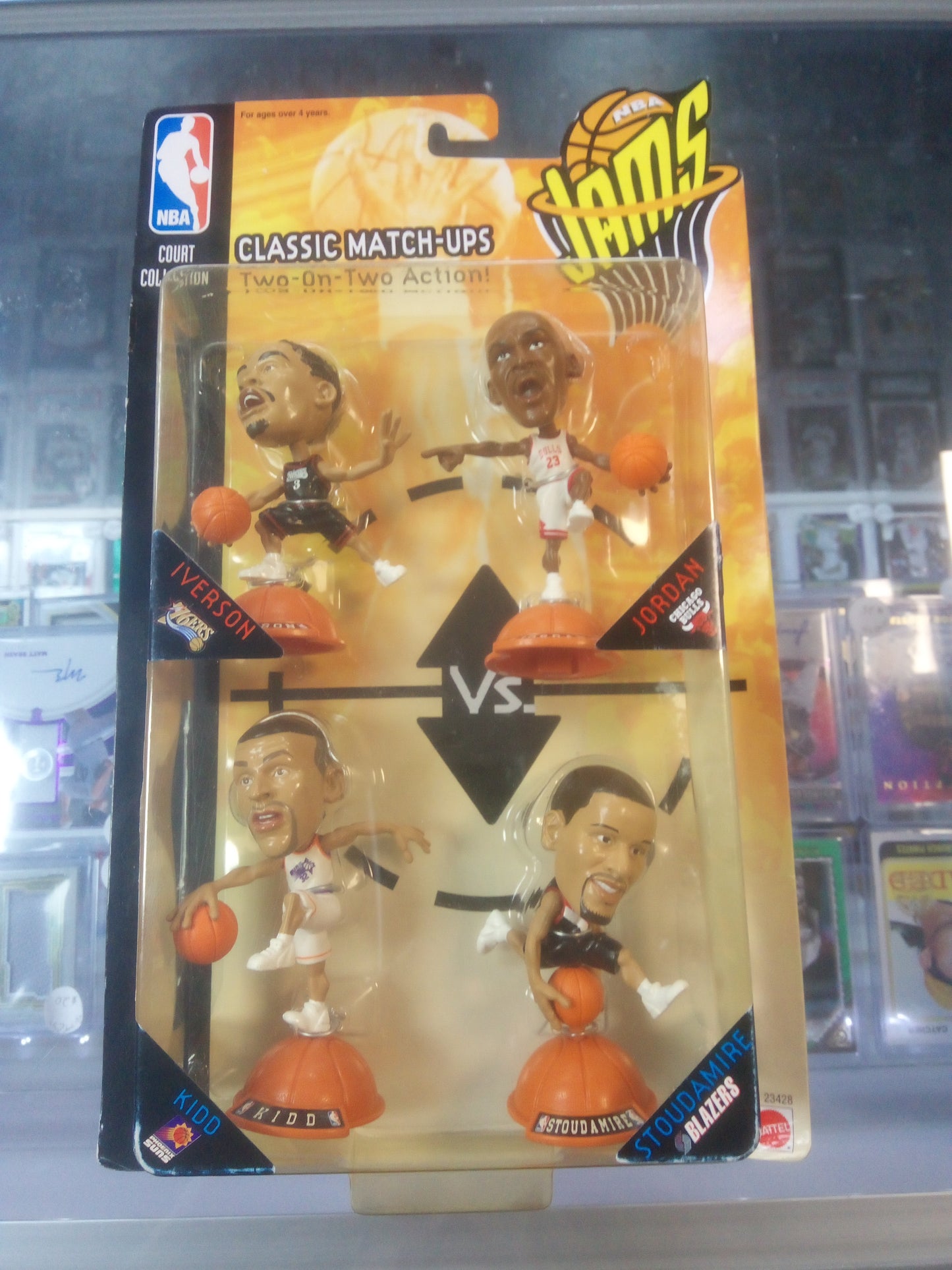 Mattel NBA Jams Classic Match Ups * Jordan / Iverson / Kidd / Stoudamire