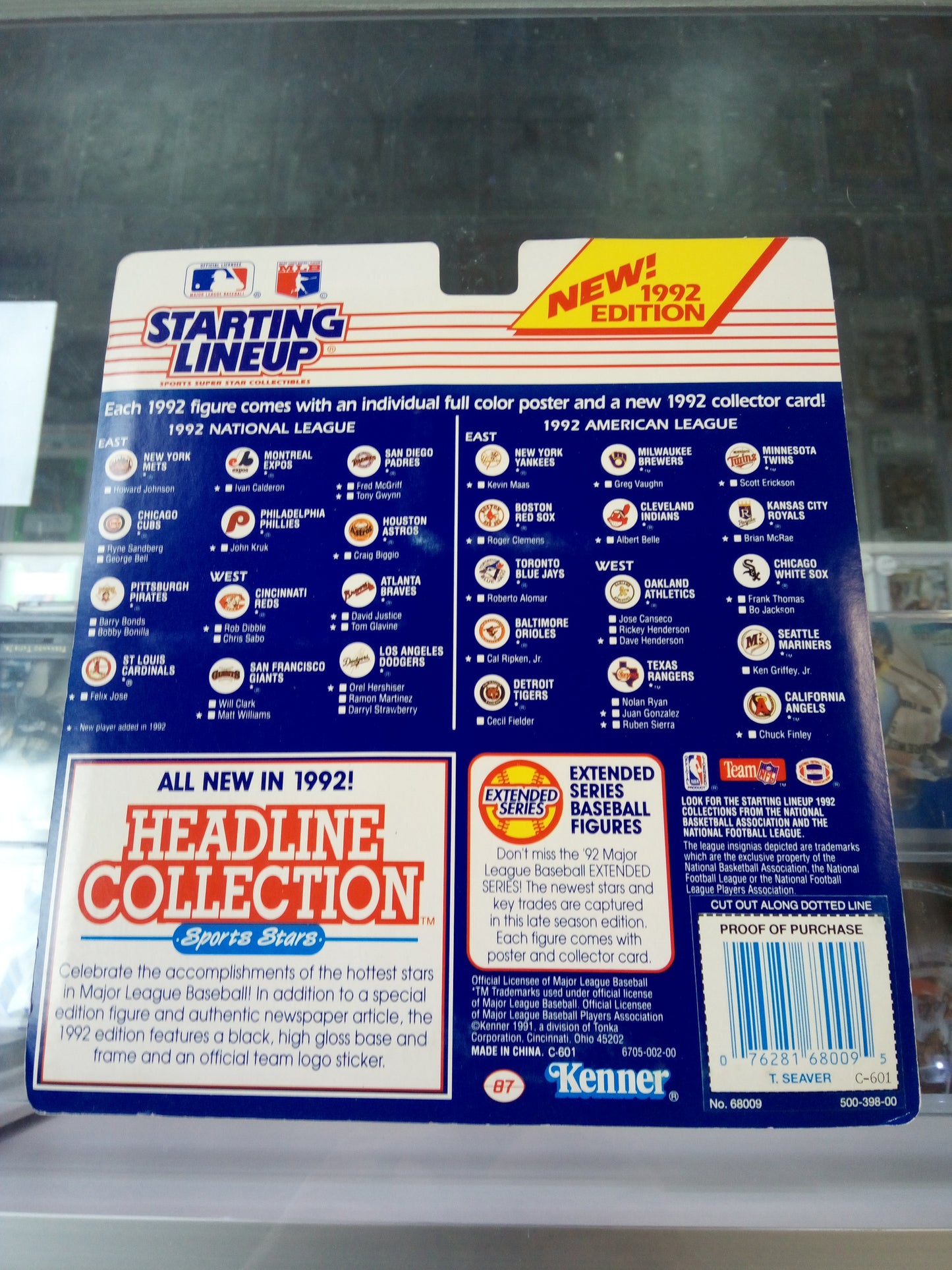 1992 Kenner Starting Lineup Tom Seaver