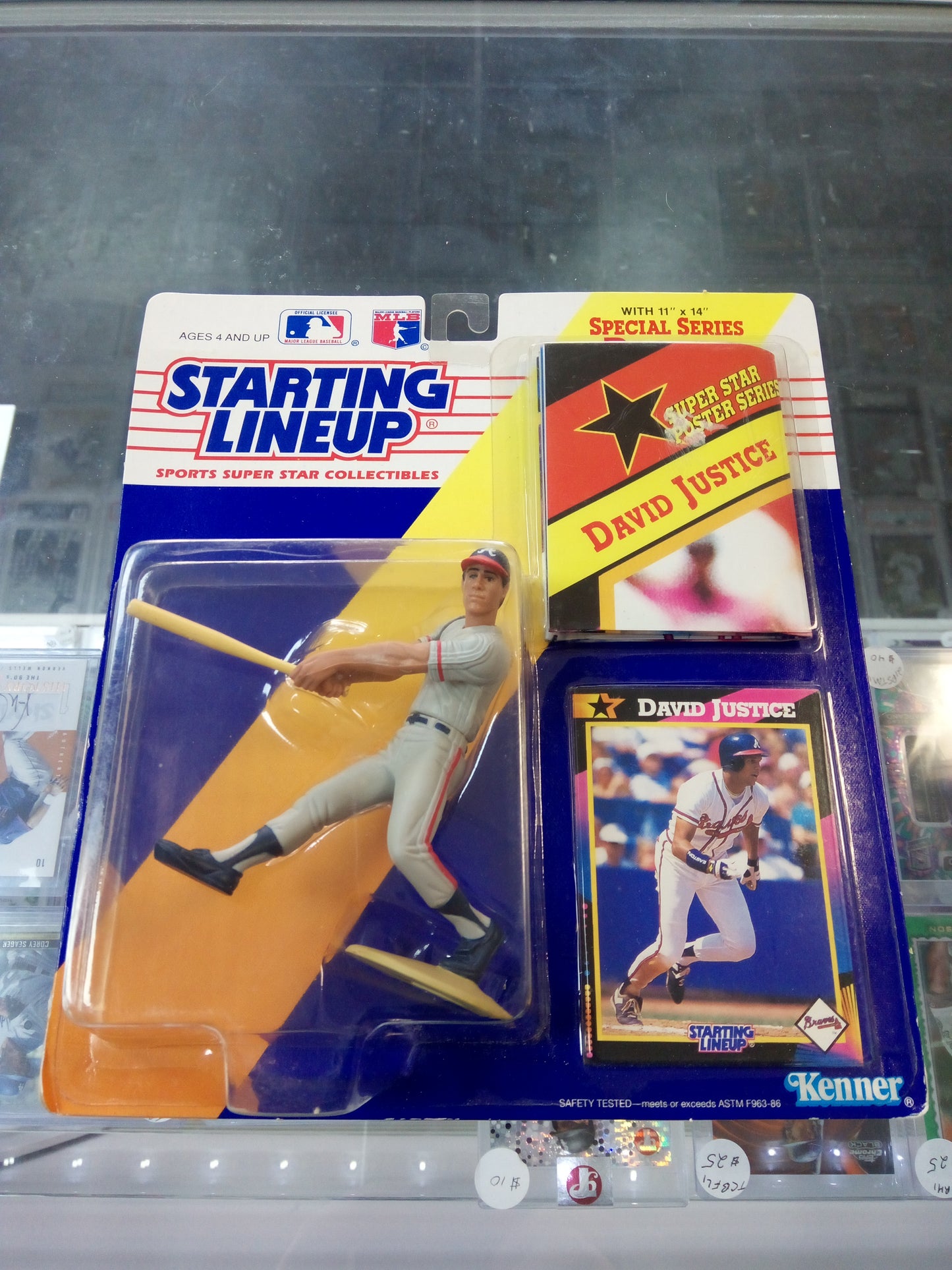 1992 Kenner Starting Lineup David Justice