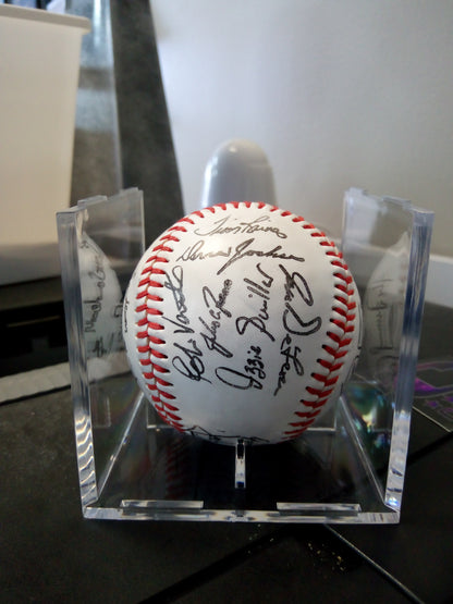 1994 Chicago White Sox Signed Baseball In Display Case