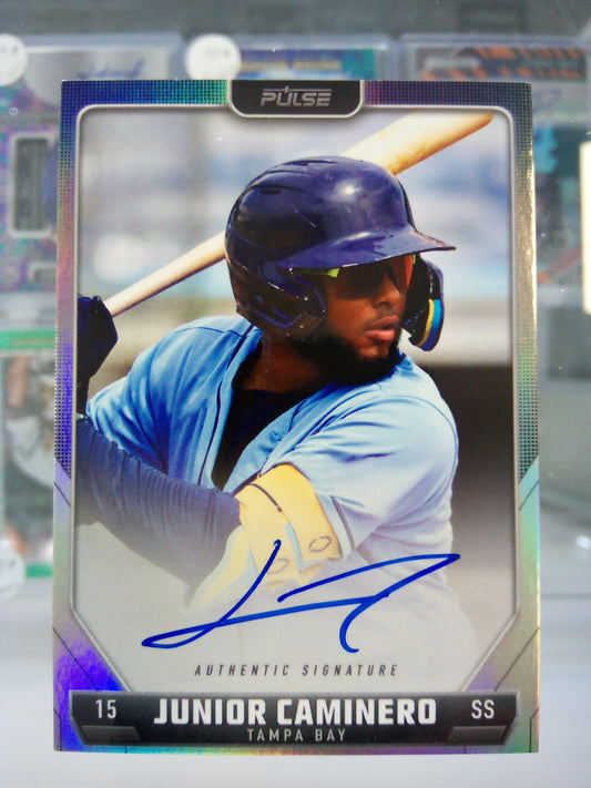 2024 Pulse Baseball * Junior Caminero* Holo Auto #A-JCA