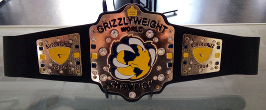 Memphis Grizzlies GrizzlyWeight Championship Wrestling Belt