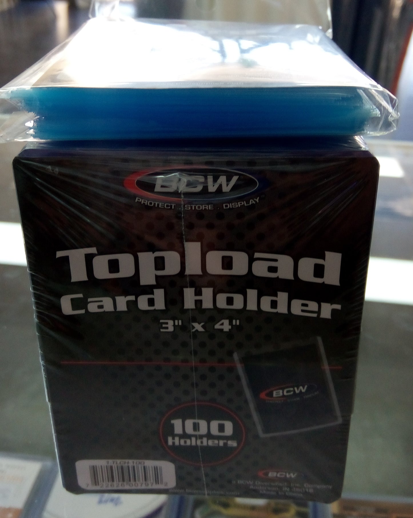 BCW 35PT Toploader / Sleeve Set * 100 Count