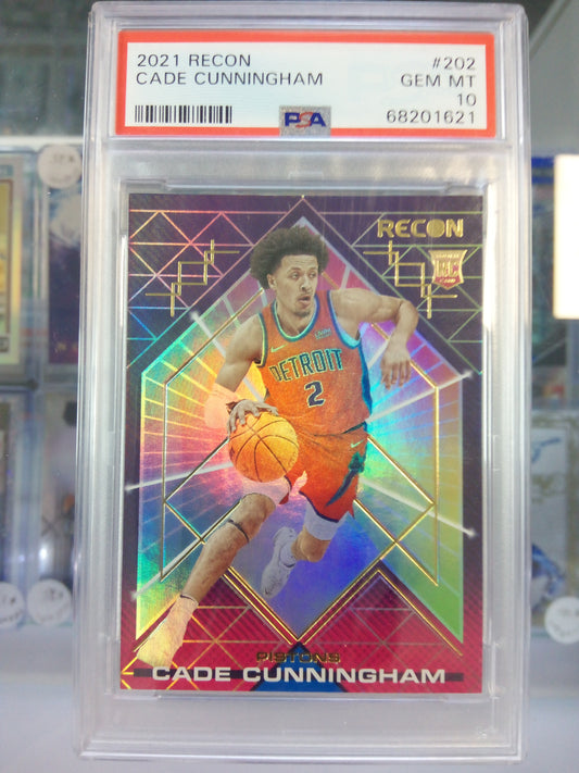 2021-22 Panini Recon * Cade Cunningham * RC #202 * PSA 10