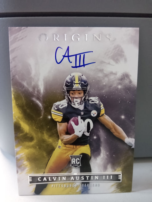 2022 Panini Origins * Calvin Austin III * RC Auto #RAU-CAU