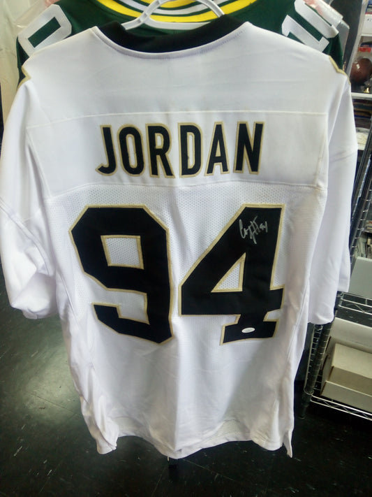 Cameron Jordan Signed Saints Jersey - White * JSA