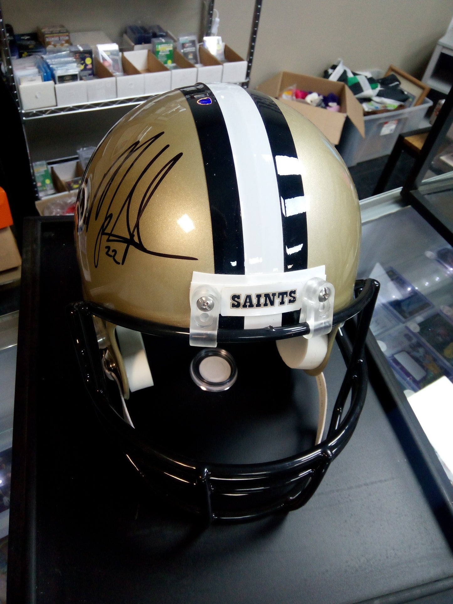 Mark Ingram Signed New Orleans Saints Full Helmet * JSA