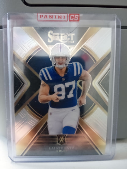 2023 Panini Select * Laiatu Latu * XRC Silver Prizm #518