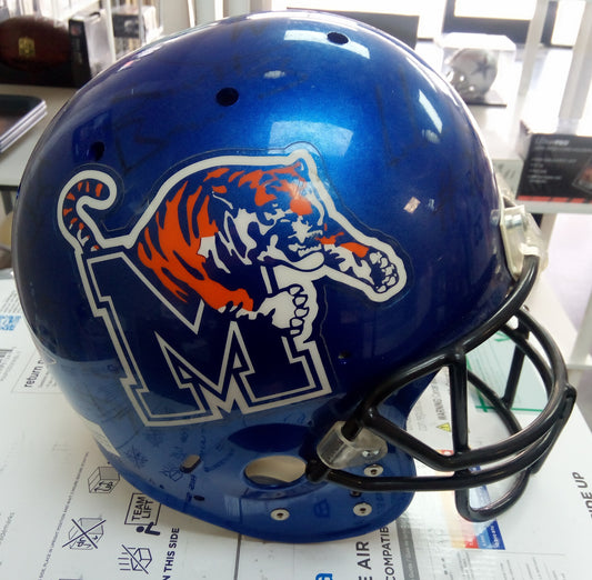 Memphis Tigers Full Size Authentic Schutt Helmet * 2005 Team Signed