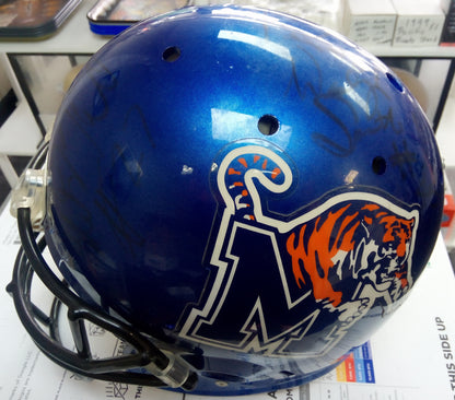 Memphis Tigers Full Size Authentic Schutt Helmet * 2005 Team Signed