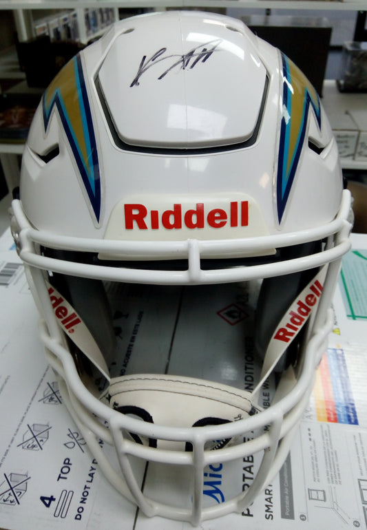 Keenan Allen Signed Chargers Full-Size Authentic Helmet * JSA