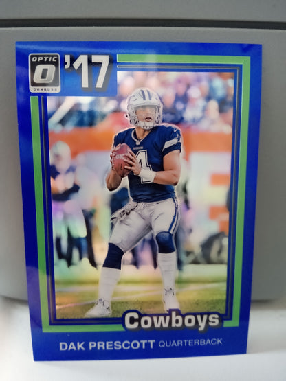 2017 Donruss Optic * Dak Prescott * #106/149 1981 Tribute Blue #26