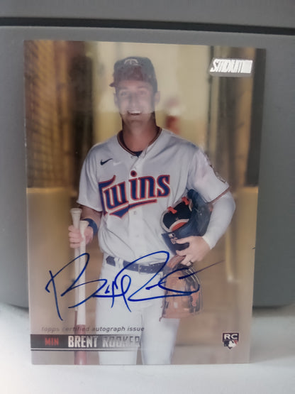 2021 Topps Stadium Club * Brent Rooker * RC Auto #SCBA-BRO