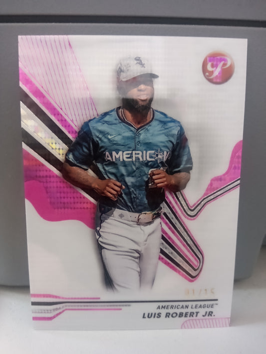 2024 Topps Pristine * Luis Robert Jr * #01/15 Pink #295