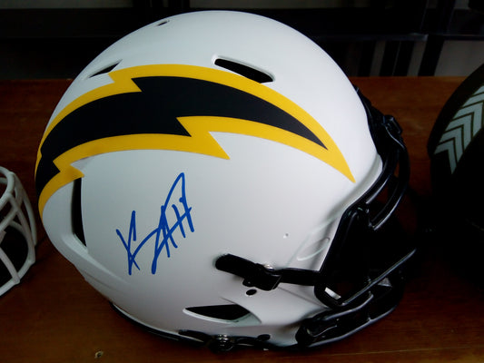 Keenan Allen Signed Los Angeles Chargers Full Size Helmet * Fanatics