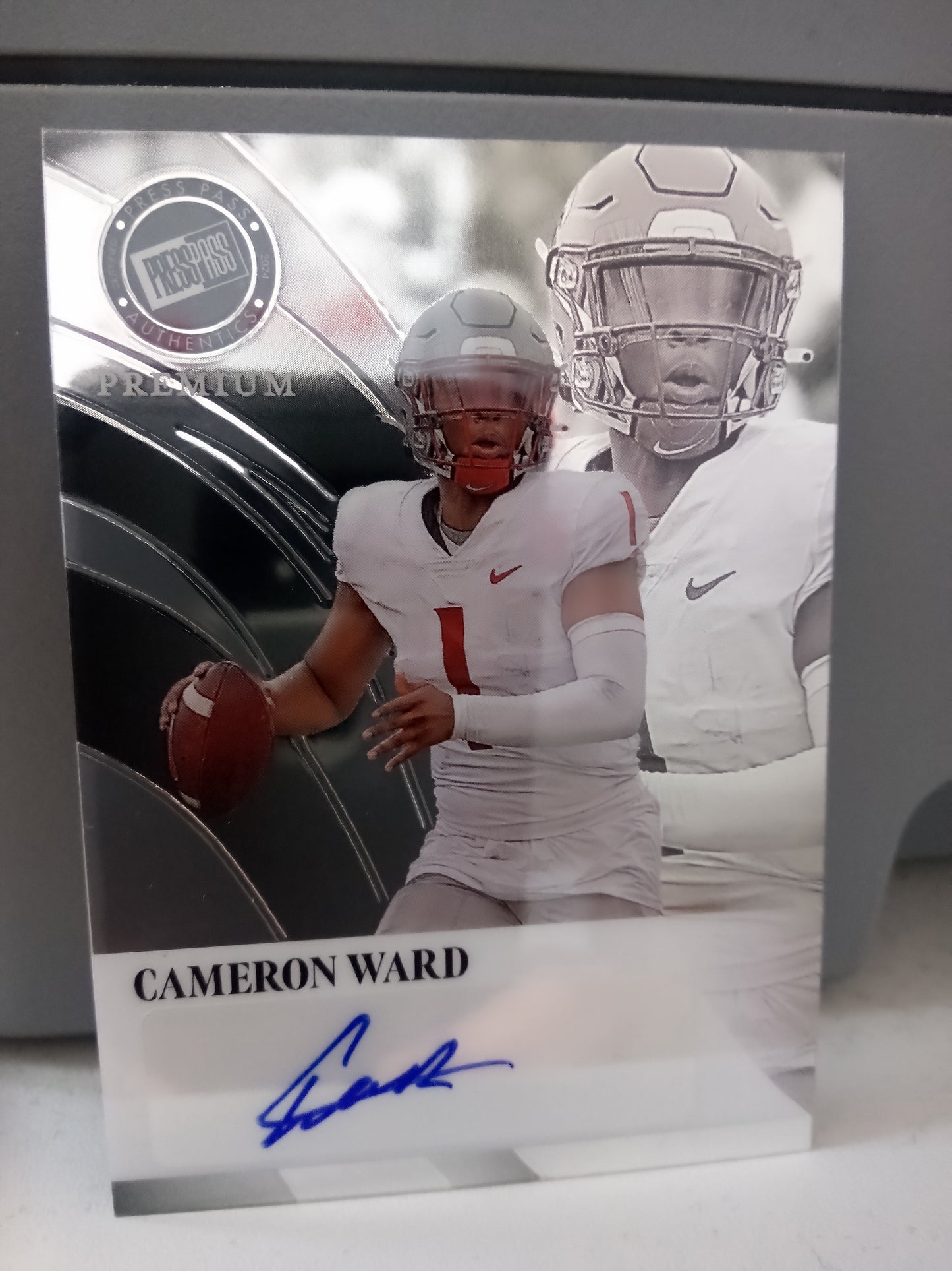 2024 Leaf Press Pass * Cameron Ward * #38/49 Premium Auto #RA-CW1