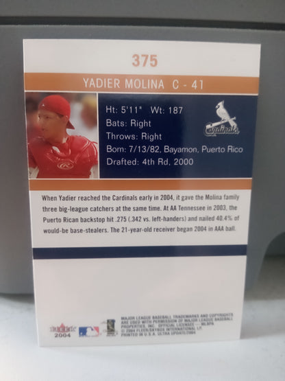 2004 Fleer Ultra * Yadier Molina * RC #375
