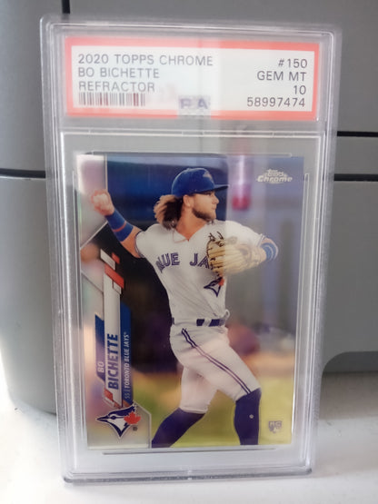 2024 Topps Chrome * Bo Bichette * Refractor RC #150 * PSA 10