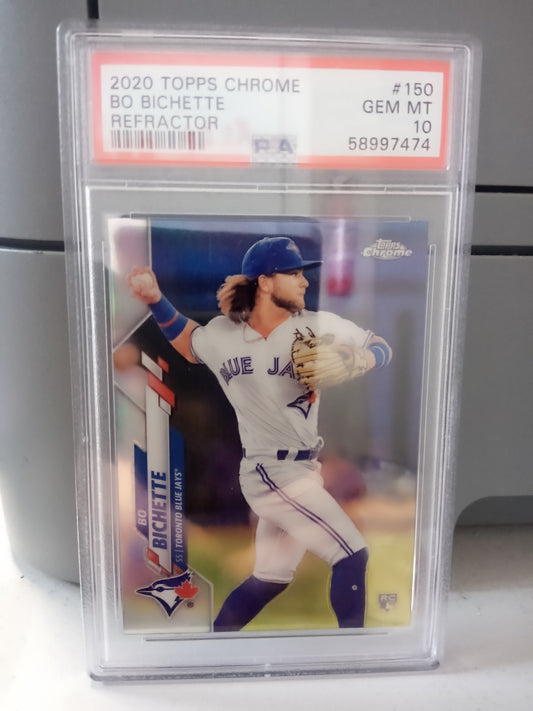 2024 Topps Chrome * Bo Bichette * Refractor RC #150 * PSA 10