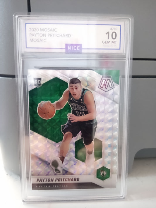 2020-21 Panini Mosaic * Payton Pritchard * RC Mosaic #210