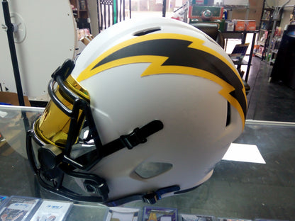 Justin Herbert Signed Full Size Los Angeles Charges Helmet * Beckett