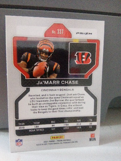 2021 Panini Prizm * Ja"Marr Chase * RC Silver #337