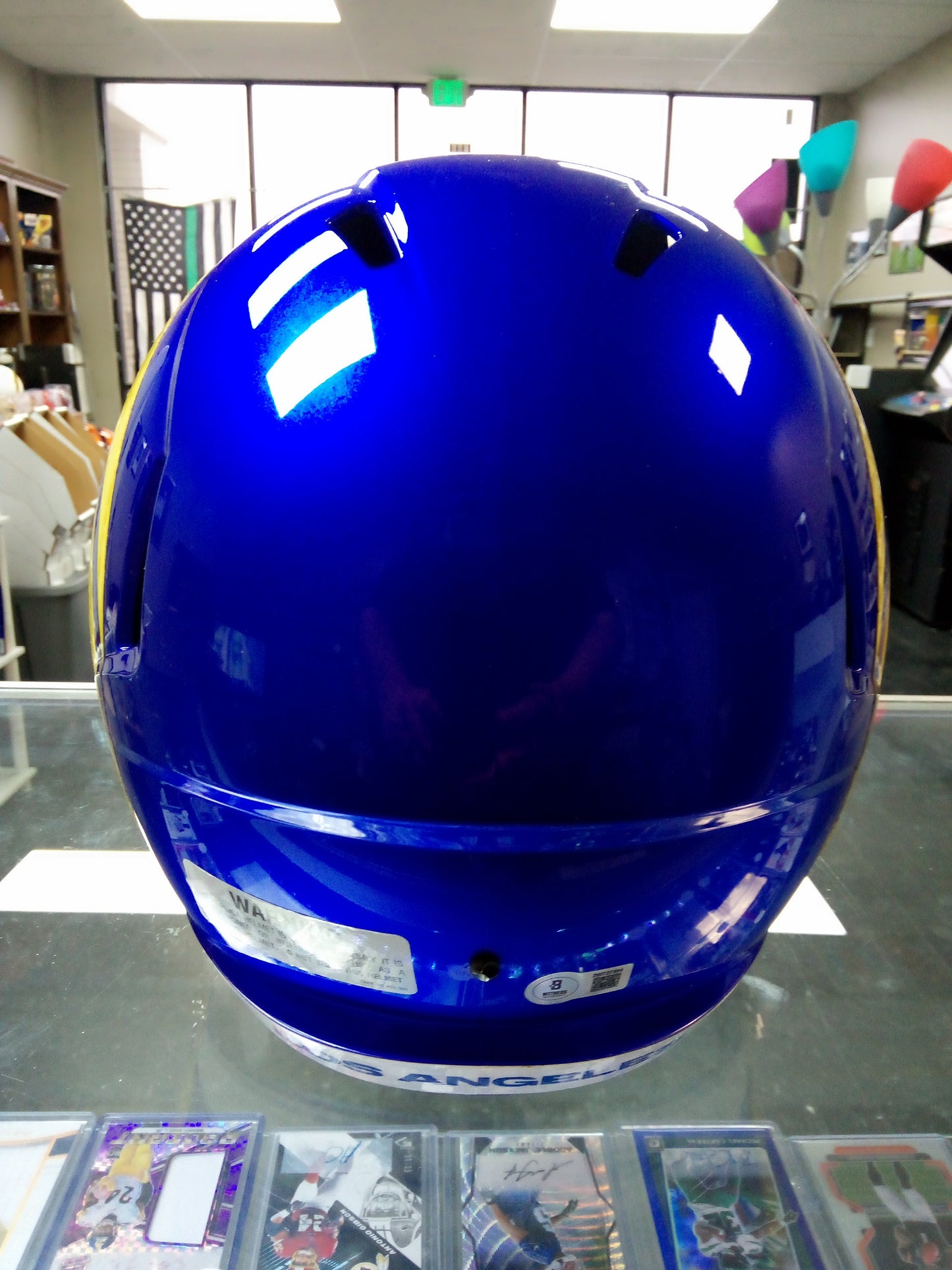 Jared Verse Signed Full Size Los Angeles Rams Helmet * Beckett