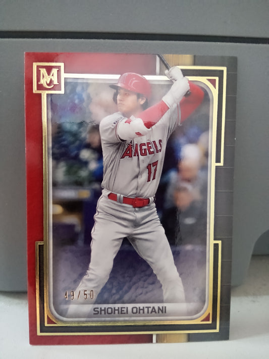 2023 Topps Museum Collection * Shohei Ohtani * #49/50 Ruby #42