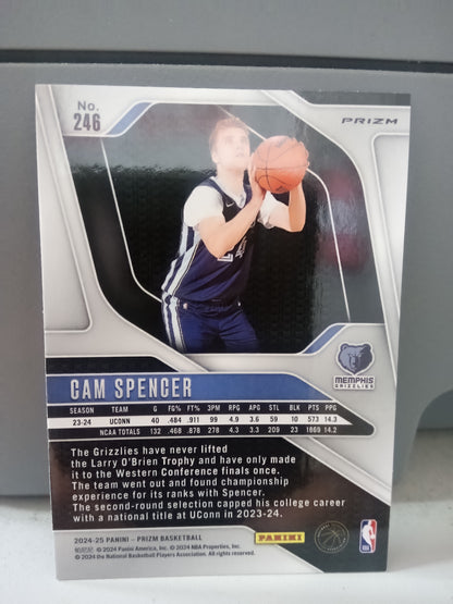 2024-25 Panini Prizm * Cam Spencer * Glitter Prizm RC #246