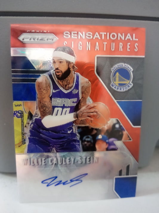 2019-20 Panini Prizm * Willie Cauley-Stein * Sensational Signatures #SS-WCS
