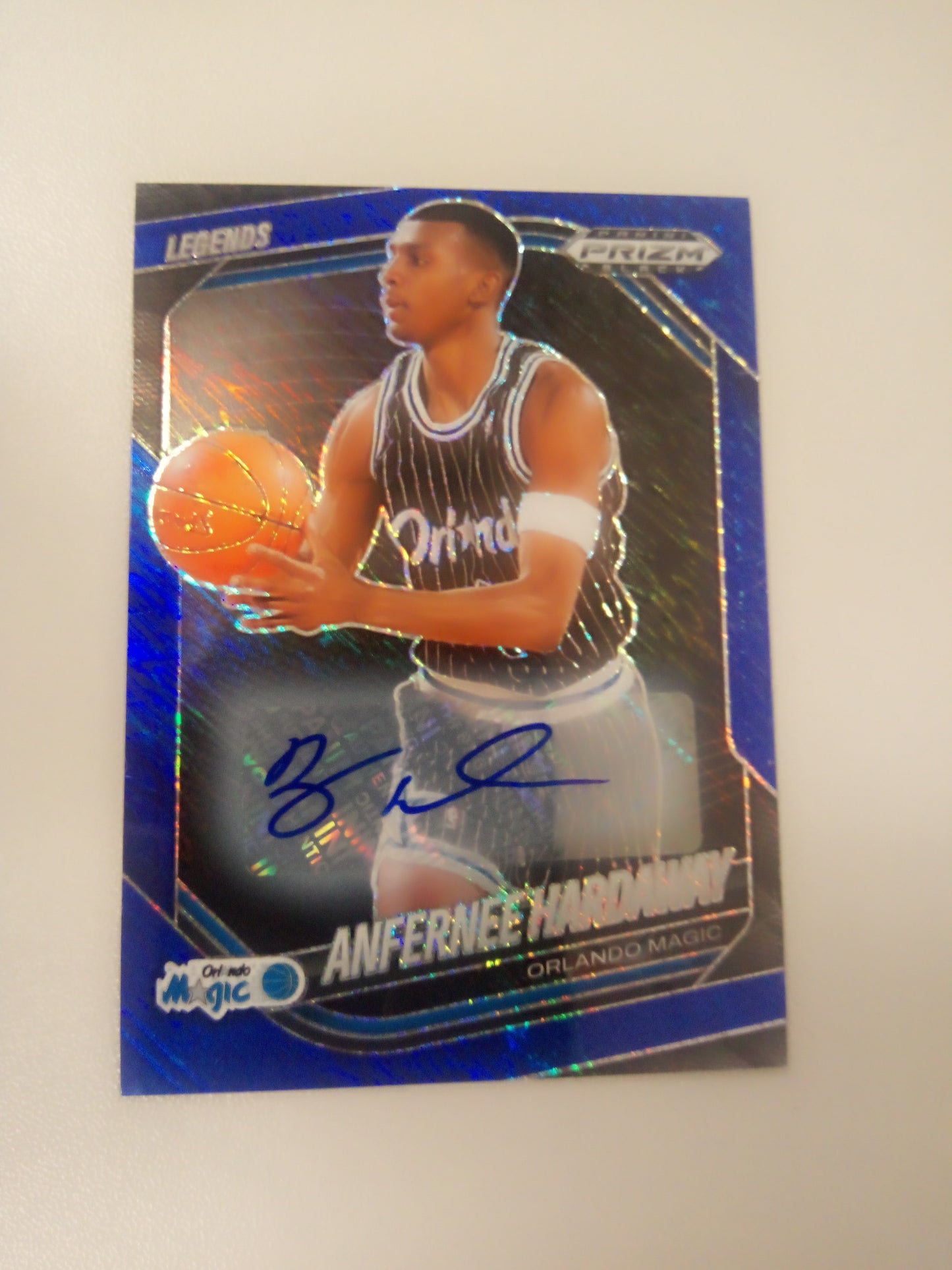 2024-25 Prizm Black * Anfernee Hardaway * #15/25 Shimmer Auto #277