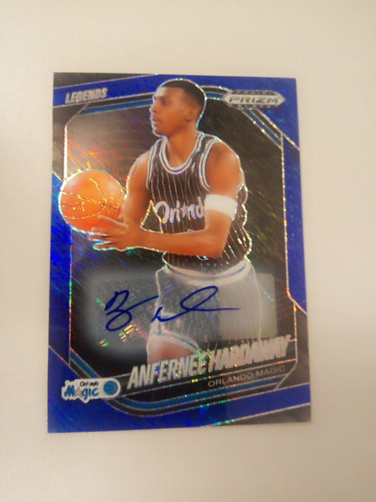 2024-25 Prizm Black * Anfernee Hardaway * #15/25 Shimmer Auto #277