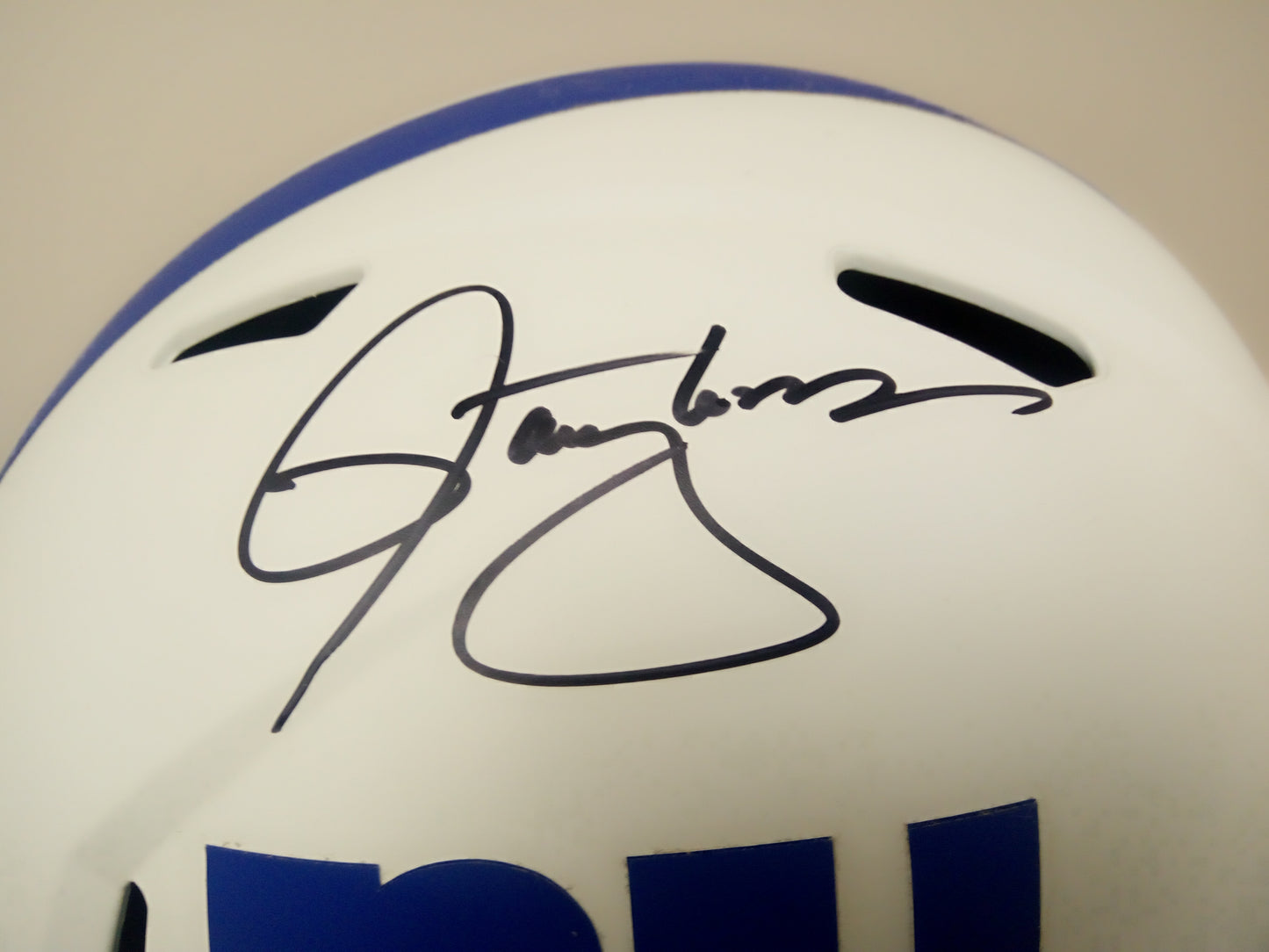 Lawrence Taylor Signed New York Giants Full Size Lunar Helmet