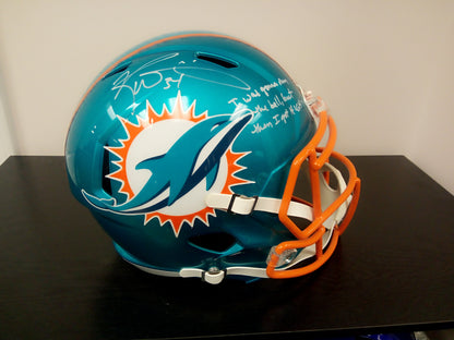 Ricky Williams Signed Full Size Miami Dolphins Helmet