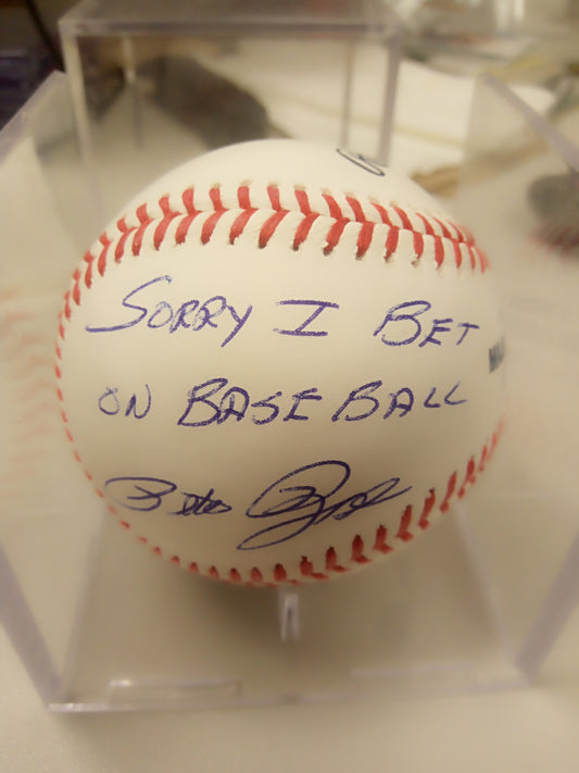 Pete Rose Signed Baseball