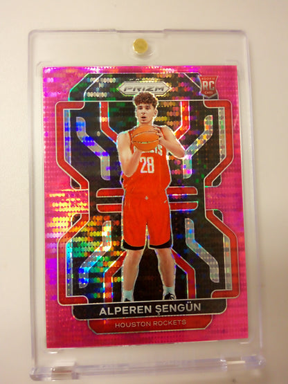2021-22 Panini Prizm * Alperen Sengun * #04/42 Pink Pulsar RC #318